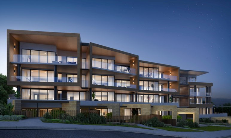 Elysium building facade