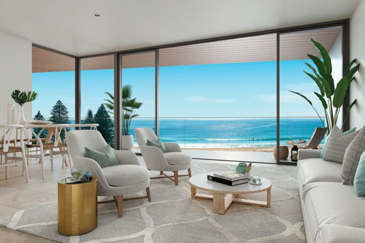 Ocean view from residence